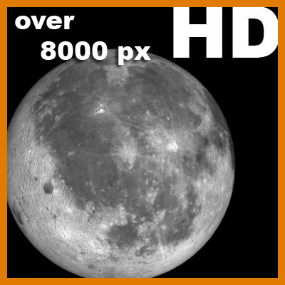 3ds max moon incredible hd planets - Incredible HD our Moon planet by Virtual creator